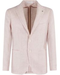 Tagliatore - Blazer de lino - Lyst