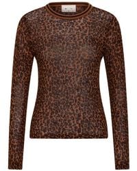 The Upside - Ludlow Leopard-Print Top - Lyst