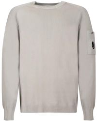 C.P. Company - Patch-Pocket Long-Sleeved Sweater - Lyst