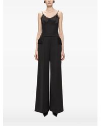 Nissa - Haut-Corset En Laine Mélangée - Lyst