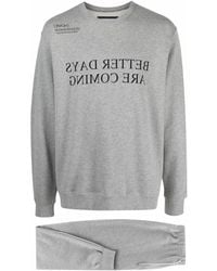 Neighborhood Home Cotton Sweater Set - Gray
