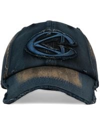 CAMPERLAB - Logo-Patch Distressed Cap - Lyst