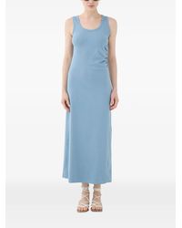 ELEH - Scoop-Neck Midi Dress - Lyst