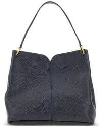 Gianni Chiarini - Sandra Grained Leather Shoulder Bag - Lyst