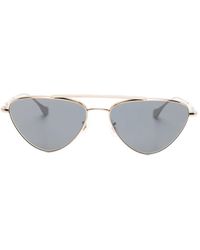 Jil Sander - X Oliver Peoples Double-Bridge Sunglasses - Lyst