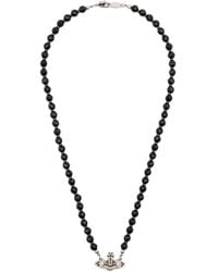 Vivienne Westwood - Messaline Orb-Embellished Necklace - Lyst