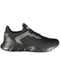 Blauer - Mesh-Panel Lace-Up Sneakers - Lyst