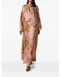 Hemant & Nandita - Floral-Print Maxi Dress - Lyst