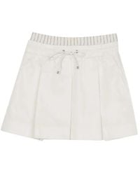 3.1 Phillip Lim - Drawstring-Detail Mini Skirt - Lyst