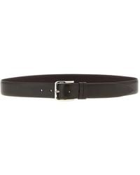 ZERBINI CLAUDIO - Leather Belt - Lyst
