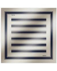 Max Mara - Striped Silk Square Scarf With Contrast Trim - Lyst