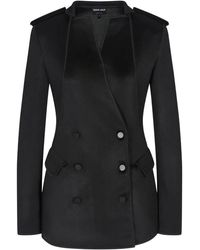 Giorgio Armani - Chaqueta Con Doble Botonadura - Lyst