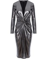 ROSERRY - Mallorca Knot Long-Sleeve Midi Dress - Lyst