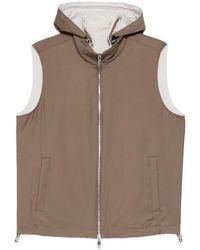 Montecore - Hooded Zip Gilet - Lyst
