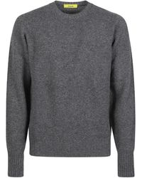 Drumohr - Round neck long-sleeved sweater - Lyst