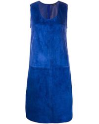 JOSEPH Mouwloze Jurk - Blauw