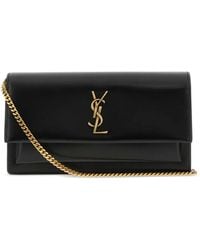 Saint Laurent - Sunset Clutch Bag - Lyst