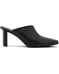 Courreges - Mules Mit Eckiger Kappe 70Mm - Lyst