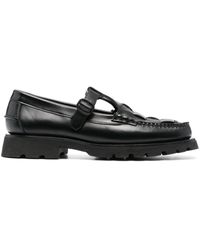 Hereu - Soller Interwoven-design Leather Loafers - Lyst