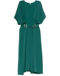 Imperial - Midi-Jurk Met Ceintuur - Lyst
