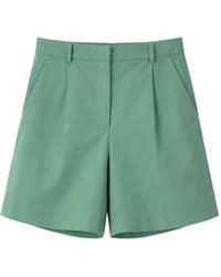 Weekend by Maxmara - Pleated Tailored Shorts - Lyst