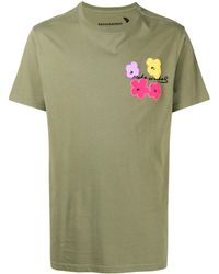 Maharishi - T-shirt à fleurs brodées - Lyst