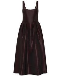 Rebecca Vallance - Lourdes Beaded Midi Dress - Lyst