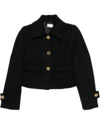 P.A.R.O.S.H. - Button-Up Cropped Jacket - Lyst