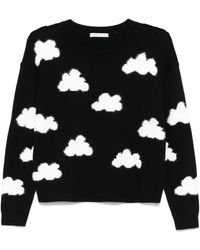 Alice + Olivia - Gleeson Fuzzy Cloud Wool-Blend Jumper - Lyst