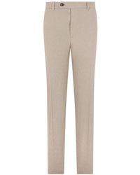 Slowear - Micro-Patterned Slim-Fit Trousers - Lyst