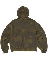 THUG CLUB Khaki Ambush Gladiator Hoodie in Black for Men | Lyst