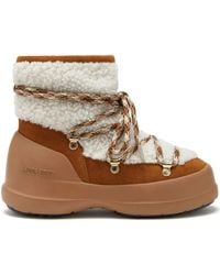 Moon Boot - Mb Luna Boot Shearling 80D2480020 - Lyst