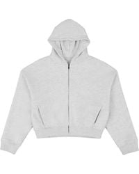 Entire studios - Zip-Up Dropped-Shoulder Hoodie - Lyst