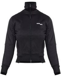 Vetements - Logo-Detail Zip-Fastening Sweatshirt - Lyst
