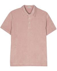 Altea - Smith Towelling Polo Shirt - Lyst