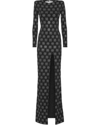 Philipp Plein - Monogram-Embellished Long Dress - Lyst
