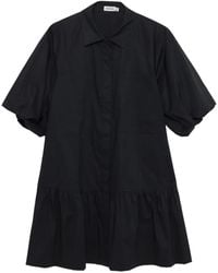 Jonathan Simkhai - Crissy Button-Fastening Mini Dress - Lyst