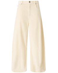 Pinko - Corduroy Five-Pocket Trousers - Lyst