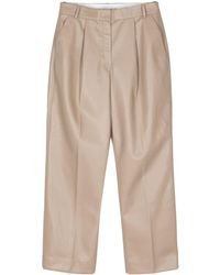 Calvin Klein - Pantalon droit à design plissé - Lyst