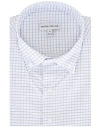 Peter Millar - Checked Button Shirt - Lyst