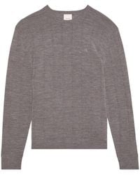 Calvin Klein - Grid-Patterned Logo-Embroidered Sweater - Lyst