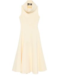 Jacquemus - Cowl-Neck Sleeveless Dress - Lyst