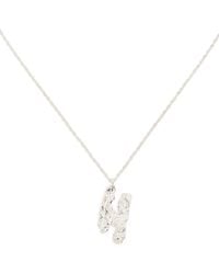 Loveness Lee - H Alphabet Pendant Necklace - Lyst
