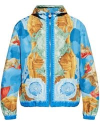 Versace - Giacca Medusa Con Zip - Lyst