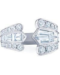 Kwiat - 18Kt Diamond Cascade Open Ring - Lyst