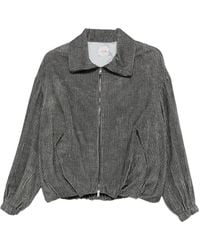 Alysi - Corduroy Zip-Up Jacket - Lyst