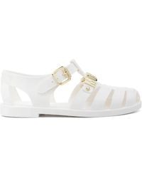 Moschino - ロゴ サンダル - Lyst