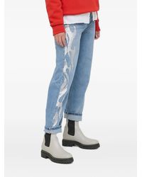 Beatrice B. - Rhinestone-Embellished Cotton Jeans - Lyst