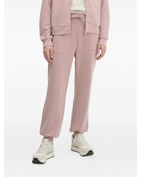 EA7 - Logo-Plaque Track Pants - Lyst
