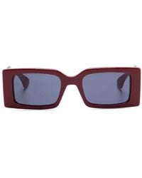 Gucci - Rectangle-Frame Sunglasses - Lyst